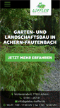 Mobile Screenshot of galabau-loeffler.de